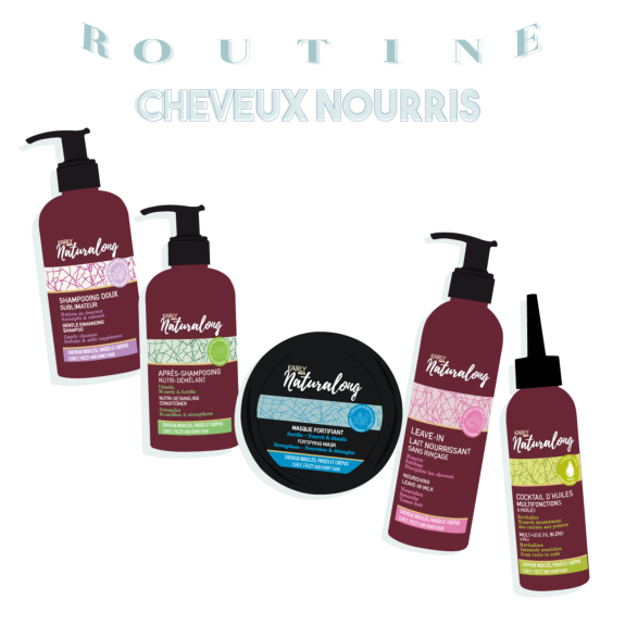 ROUTINE PACK - Nutrition for dry & damaged hair | NATURALONG