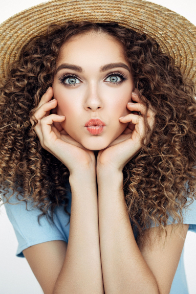 Care for curly hair