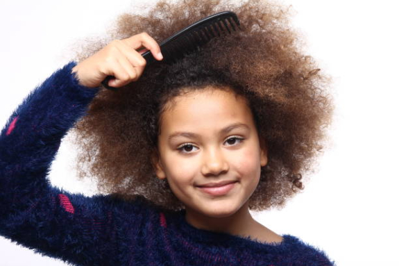 Dmlant cheveux boucls enfants